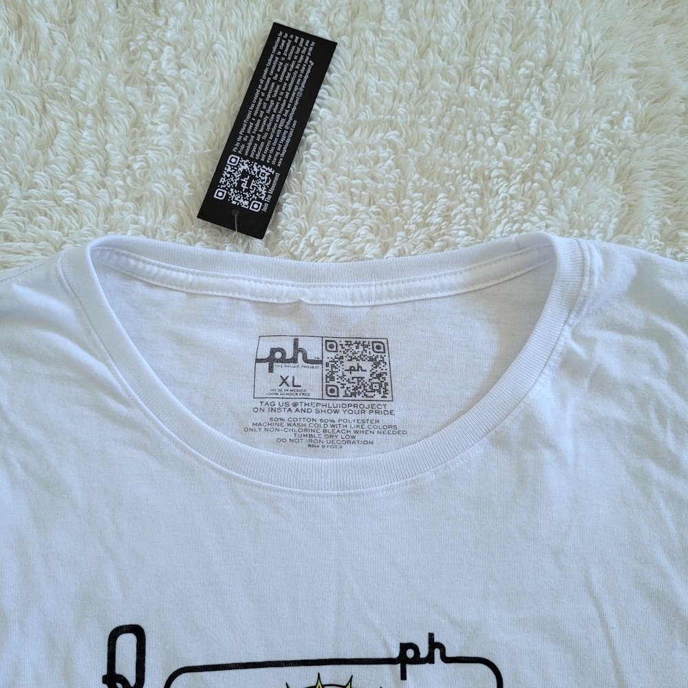 PH The Phluid Project Queen👸 and King🫅 Duo✌️ Playing Card Graphic Tee👕 - NWT - Picture 4 of 11